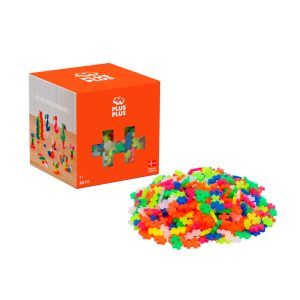 Cubo neón Plus-Plus mix 600 piezas