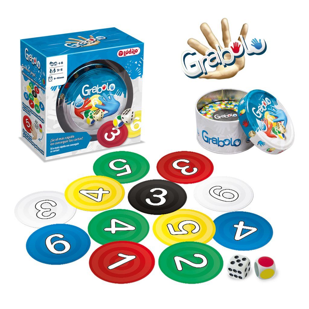 Grabolo, juego de mesa para niños