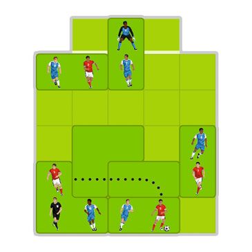 juego magnético Gooal! paso 2