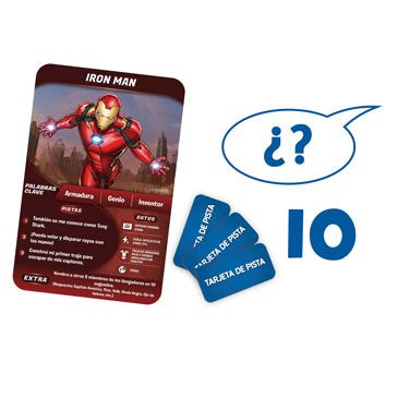 Adivina en 10: Marvel. Paso 2